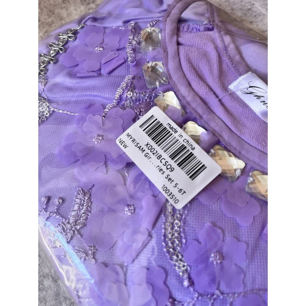 Girls Princess Costume Floor Length Christmas Party Dress up